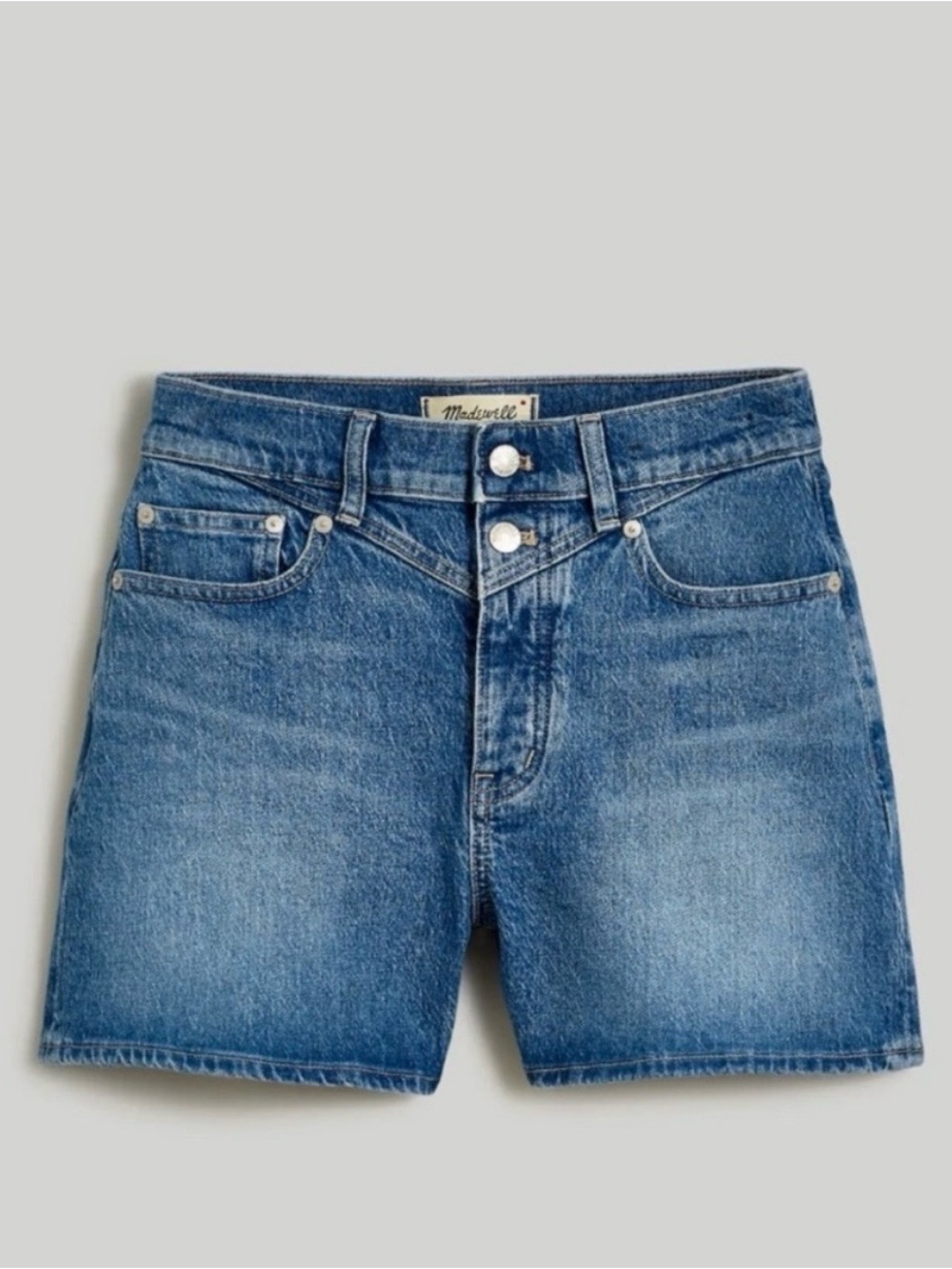 Madewell Blue Denim Jean Shorts